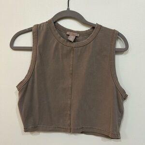 H&M Taupe Muscle Tee